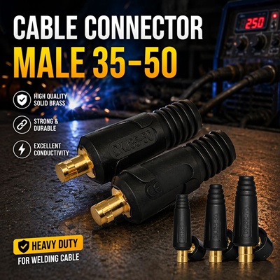 jual kabel konektor male 35 50 multipro original socket las 35 50 berkualitas tinggi harga terbaik