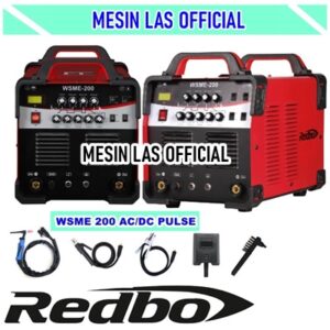 jual mesin las argon redbo wsme 200 tig ac/dc pulse 220v