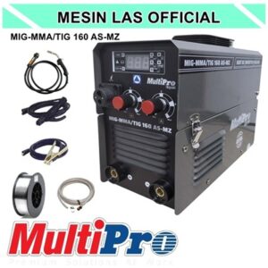 jual mesin las multipro mig mma tig 160 as mz terbaik 3 in 1 hemat listrik dan serbaguna