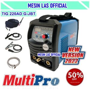 jual mesin las multipro tig 220ad g jbt original harga terbaik 2026