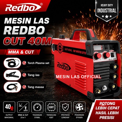 jual mesin las redbo cut 40m terbaru plasma cutting 40a terbaik
