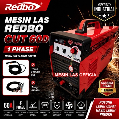 jual mesin las redbo cut 60d 1 phase 220v harga terbaru