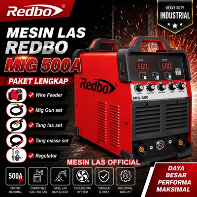 jual mesin las redbo mig 500a murah harga terbaru garansi resmi