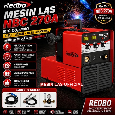 jual mesin las redbo nbc 270 jakarta harga murah dan bergaransi