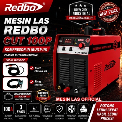 mesin las redbo cut 100p plasma cutting 100a harga terbaru