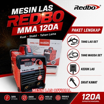 supplier mesin las redbo mma 120 a harga distributor