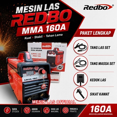 supplier mesin las redbo mma 160 a harga distributor