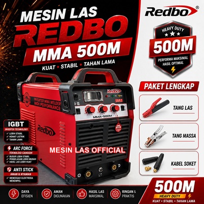 supplier mesin las redbo mma 500m harga distributor