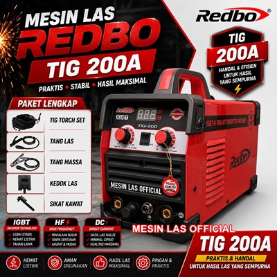 supplier mesin las redbo tig 200a harga distributor