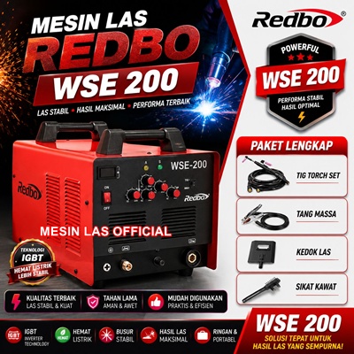 supplier mesin las redbo wse 200 harga distributor