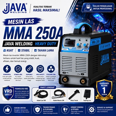Home jual mesin las mma 250a three phase java welding mesin las industri profesional