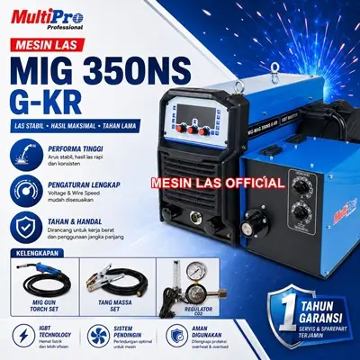 jual mesin las multipro mig mag 350ns g kr harga terbaik garansi resmi