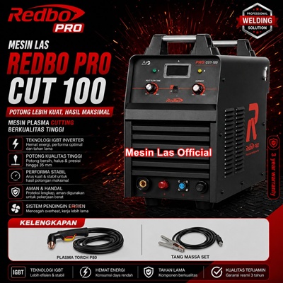 jual mesin las plasma cutting redbo pro cut 100 original bergaransi resmi harga terbaik