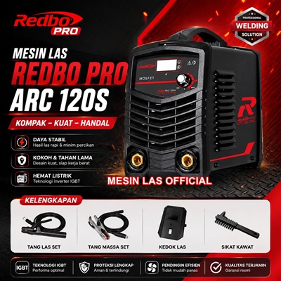 jual mesin las redbo pro arc 120s original harga murah dan bergaransi