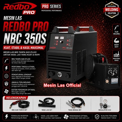 Home jual mesin las redbo pro nbc 350s original mesin las mig 350a 3 phase 380v bergaransi