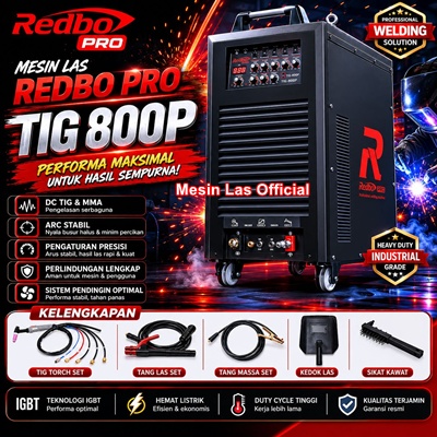 jual mesin las redbo pro tig 800 terbaik original dan harga termurah