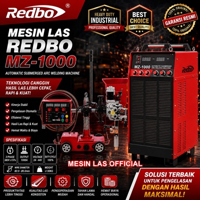 mesin las redbo mz 1000 spesifikasi travo las dc 1000 keunggulan dan harga terbaru