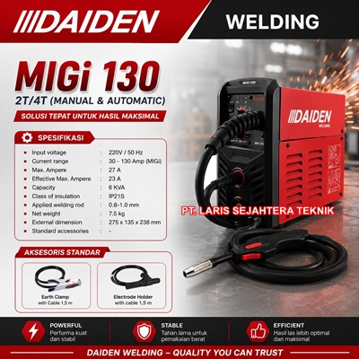 daiden-migi-130-welding-machine