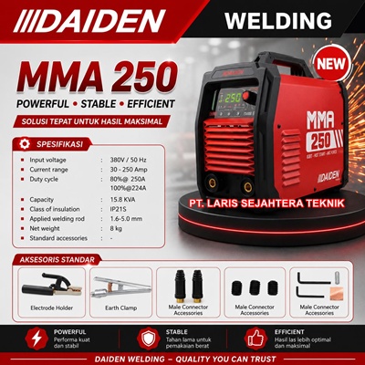 DAIDEN MMA 250 - WELDING MACHINE