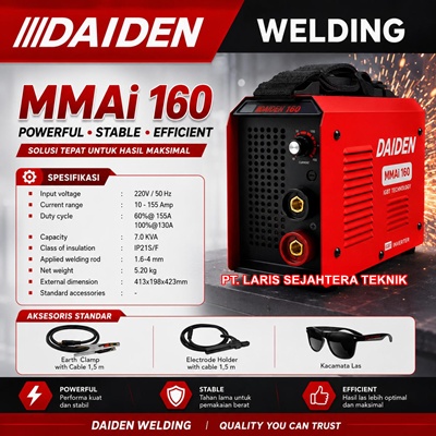 daiden-mmai-160-welding-machine