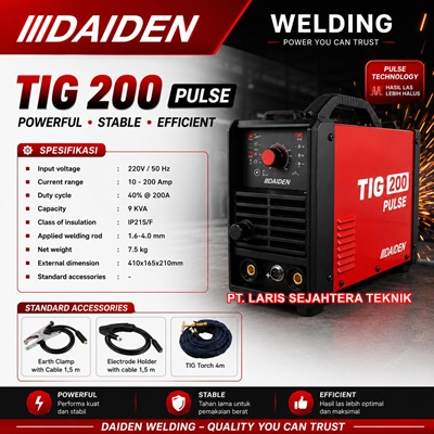 daiden-tig-200-pulse-welding-machine