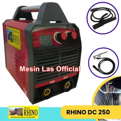 jual mesin las rhino dc 250a original spesifikasi harga terbaru dan keunggulan lengkap