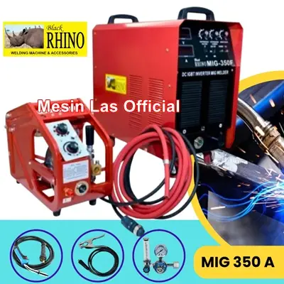 jual mesin las rhino mig 350a inverter 350 amp 380v 3 phase original harga terbaik