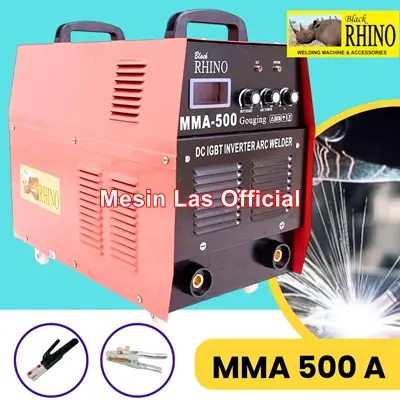 jual mesin las rhino mma 500a igbt 3 phase 380v harga terbaik dan bergaransi