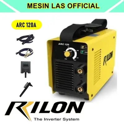 jual mesin las rilon arc 120a berkualitas untuk las rumahan dan bengkel