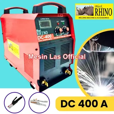 jual rhino dc 400a mesin las inverter mma 400a 380v heavy duty