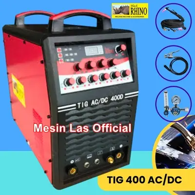 jual trafo las rhino tig ac dc 400 d merah harga spesifikasi dan keunggulan lengkap