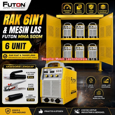 jual-mesin-las-futon-mma-500m-6-unit-dan-rak-6in1-untuk-proyek-dan-galangan-kapal