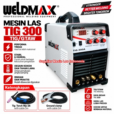 Jual-Weldmax-Tig-300-Mesin-Las-Argon-Gtaw-Tig-300a