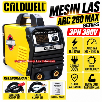 jual-mesin-las-caldwell-arc-260-max-original-3-phase-380v