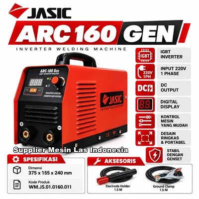 jual-mesin-las-jasic-arc-160-gen-welding-inverter-mma-160a