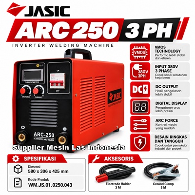 jual-mesin-las-jasic-arc-250-3ph-inverter-380v-terbaru